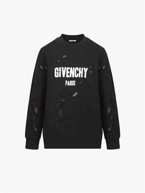 givenchy men sweaters|sweatshirt givenchy paris destroyed.